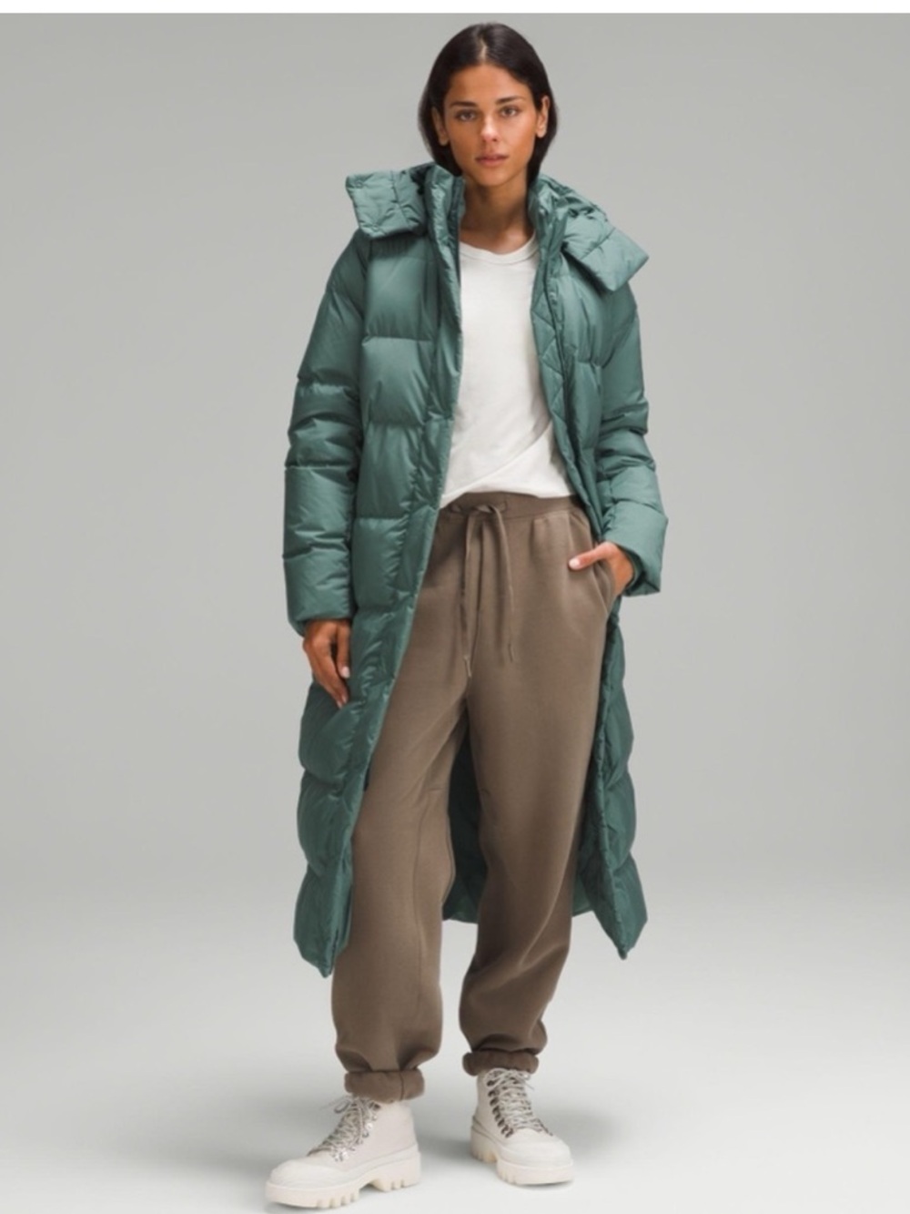 Lulu Lemon Hooded Puffer Coat